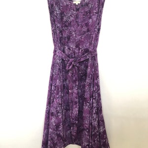 Custom Order Pocket Midi Dress, Flexible Fit Bali Batik Dress, Rayon Slip On Beach Dress, Summer Sleeveless Dress, Casual Plus Size Clothing