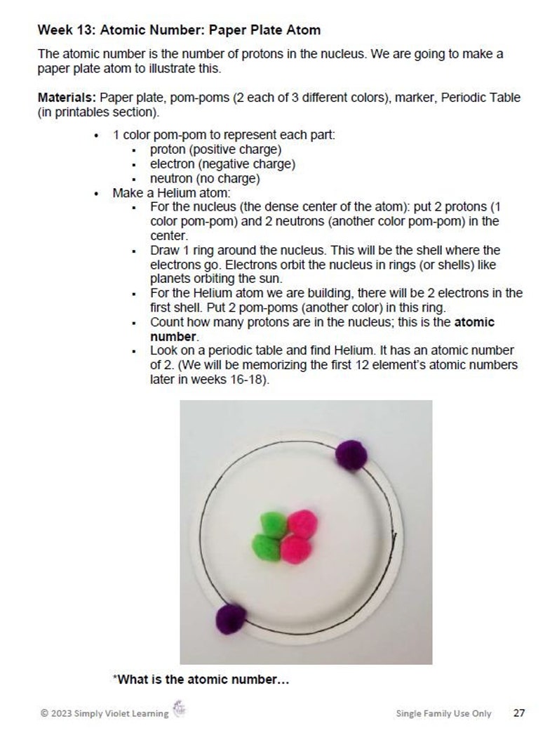 Classical Conversations Cycle 3 SCIENCE Exploration for Weekly Memory Work image 5