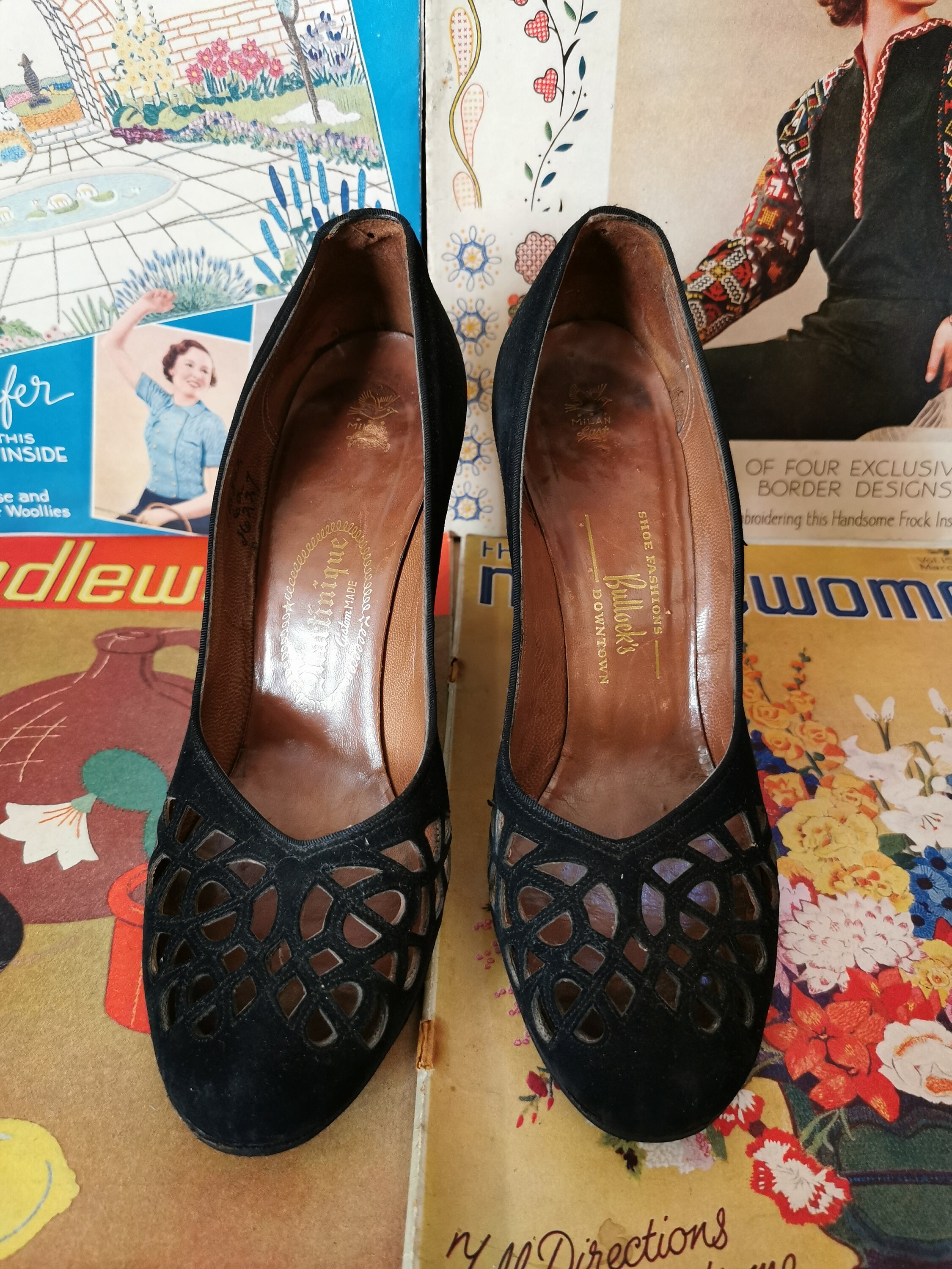 1950s Original Black Suede High Heels Uk Size 4 Etsy 1950s Original Black Suede High Heels Uk Size 4 Etsy