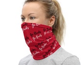 Go Bucs Ohio State Face mask - Neck Gaiter, washable face mask, folds to neck