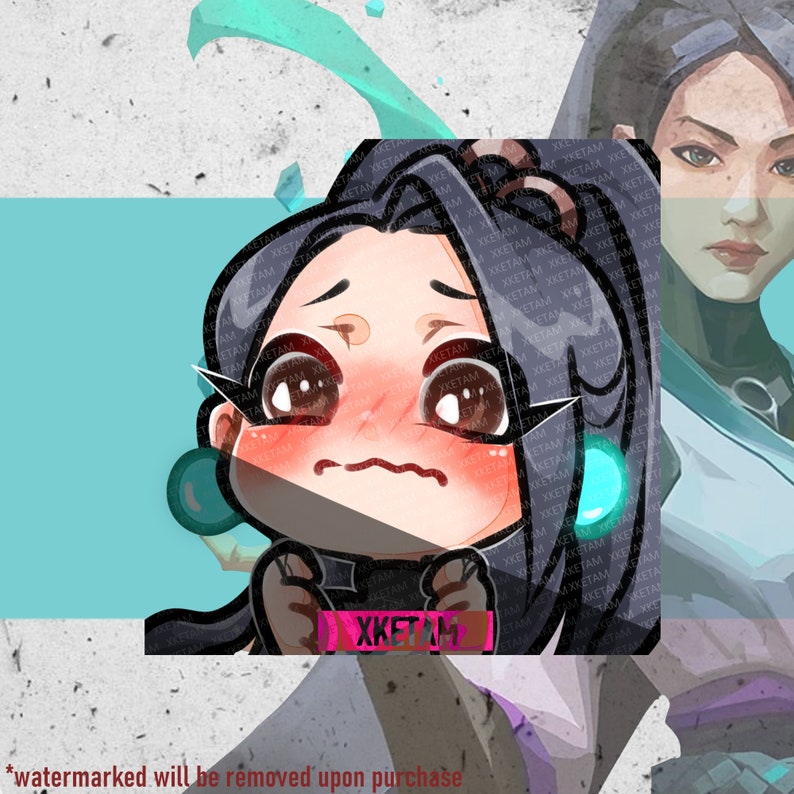 Valorant Emotes SAGE set for Twitch Youtube Discord etc | Etsy