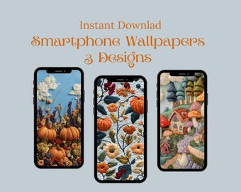 CUTE PUMPKIN Wallpaper Autumn Wallpaper iPhone Wallpaper Android Wallpaper Fall Wallpaper Fall Aesthetic Pumpkins 3D Wallpaper