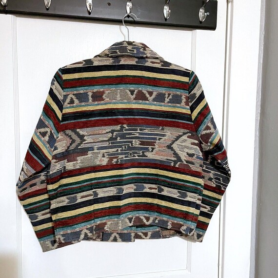 Silverado Western Patchwork Jacket Multicolor Boh… - image 5