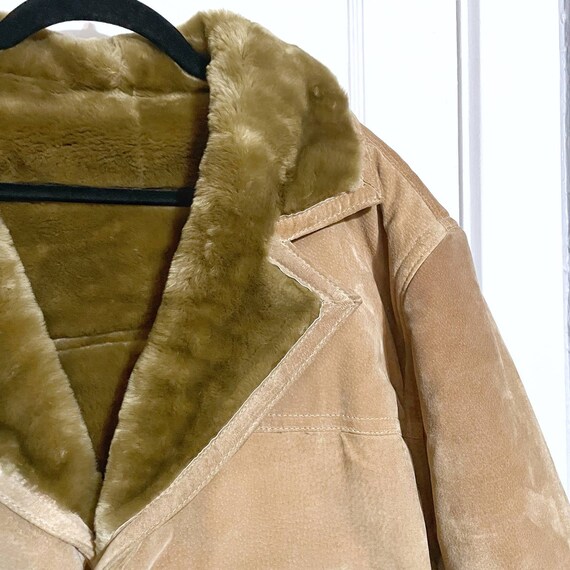 Bill Blass VINTAGE Tan Leather Jacket Men’s Mediu… - image 2
