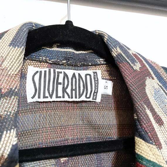 Silverado Western Patchwork Jacket Multicolor Boh… - image 4
