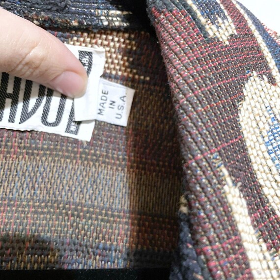 Silverado Western Patchwork Jacket Multicolor Boh… - image 2