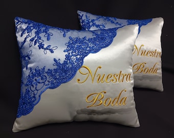 Wedding Pillow Set, Cojines de boda, Pillow Set