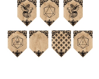 Tavern Party Campaign Dice and Dragons Banner