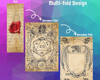 Dungeons and Dragons Customizable Party Invitation