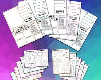 Sorcerer Player Guide and Spell Tracker for Dice and Dragons