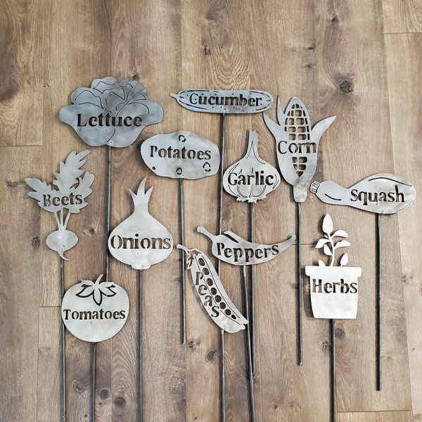 Vegetable Garden Signs Etsy