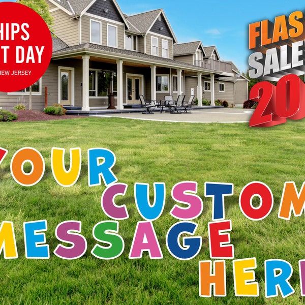 Custom Yard Sign - Etsy