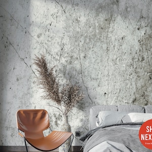 Old Concrete Texture Wallpaper  | Pattern Wall Mural | Peel and Stick Self Adhesive or Pasted | Removable Wallpaper |Custom Size