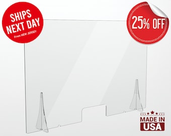 Sneeze Guard, Cough Shields, Counter Window, Protective Guard, Acrylic Desk Divider, Sneeze Guard For Counter, Sneeze Guard For Students