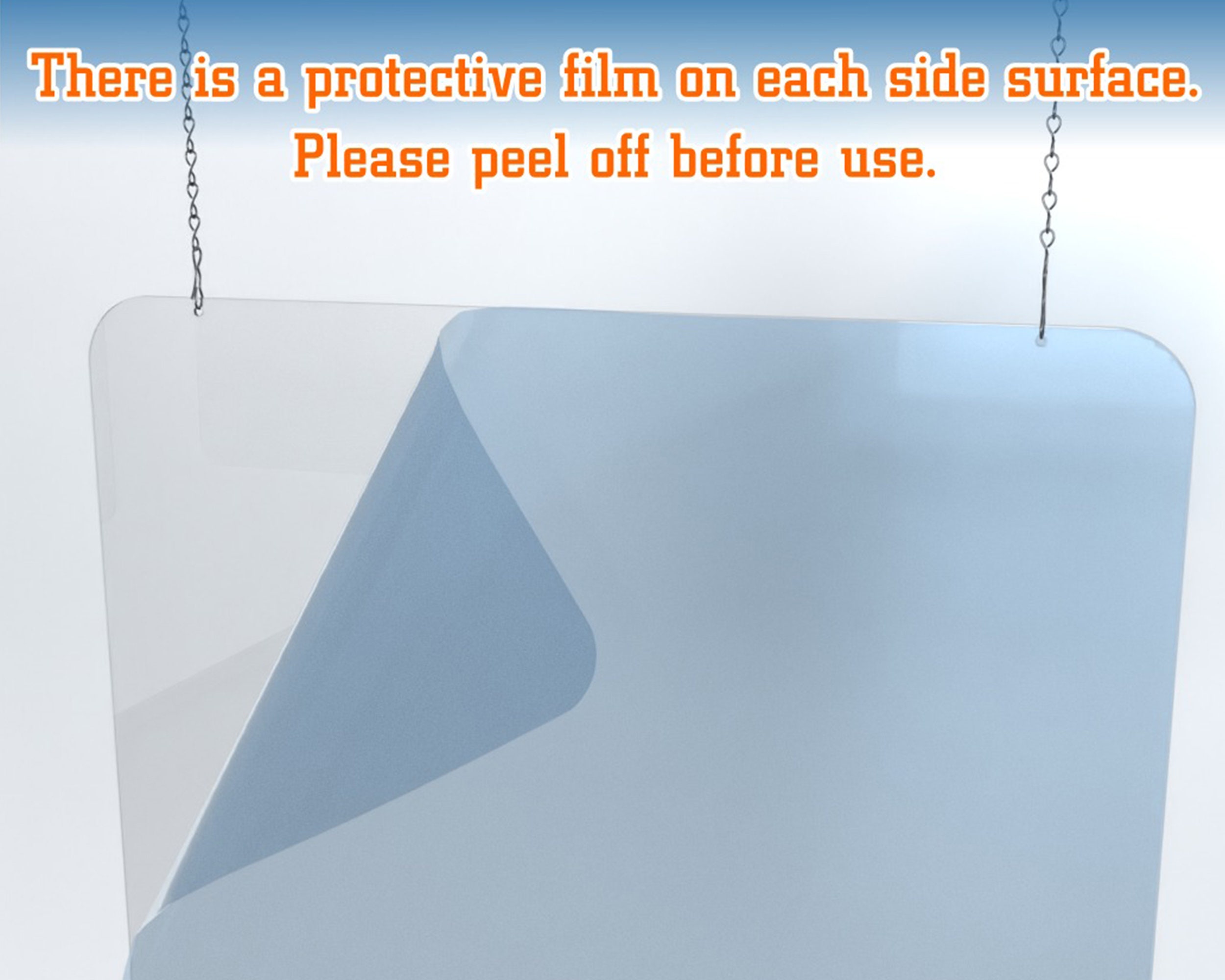 Hanging Sneeze Guard Hanging Sneeze Guard Cough Safety Etsy