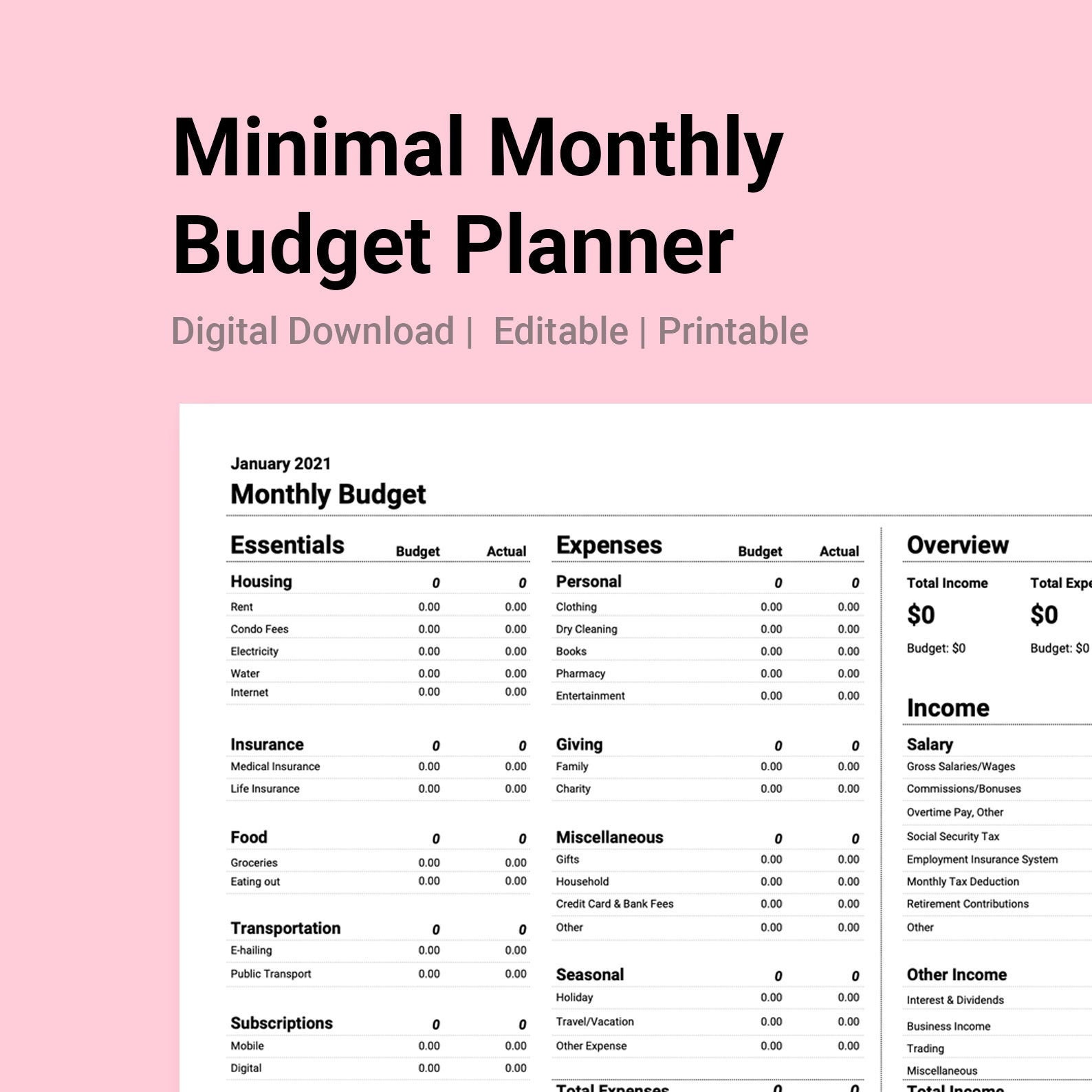 monthly budget planning tools monthly budget planning tools