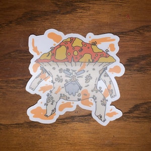 Mushroom Folk Elder Sticker