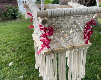 Macrame Baby Swing