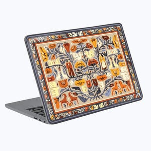 Kleurrijke bloemen MacBook harde hoes voor MacBook Pro/Air - Unieke MacBook bescherming met Oekraïens ornament