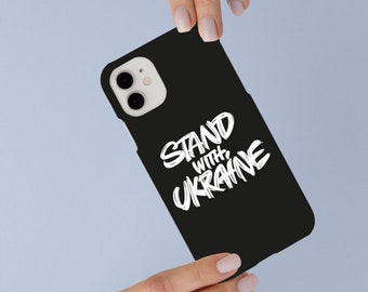 Stand with Ukraine iPhone 11 case X iPhone silicon cases Ukrainian case iPhone 8 plus phone cover iPhone 10 silicon Ukraine stamp iPhone 6s