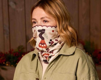 Neck Buff - Stylish Face Cover & Headband - Multifunctional Seamless Scarf for Outdoor and Daily Wear - Modern Gift for Her