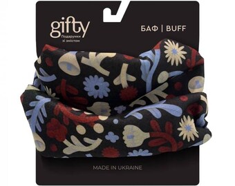 Neck Buff - Stylish Face Cover & Headband - Multifunctional Seamless Scarf for Outdoor and Daily Wear - Modern Gift for Her
