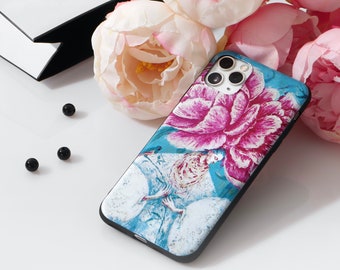 Ukrainian art phone case Beautiful case iPhone 14 Pro Max Samsung S10 Note 10 Xs max 7 plus XR 6 case SE ultra Ukrainian folk Huawei p30