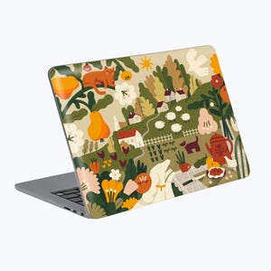 Kleurrijke bloemen MacBook harde hoes voor MacBook Pro/Air - Unieke MacBook bescherming met Oekraïens ornament