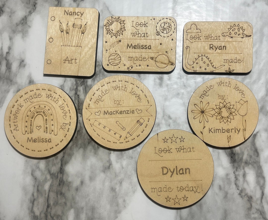 Look What I Made/look What We Made/ Personalized/ Custom Name Kitchen ...