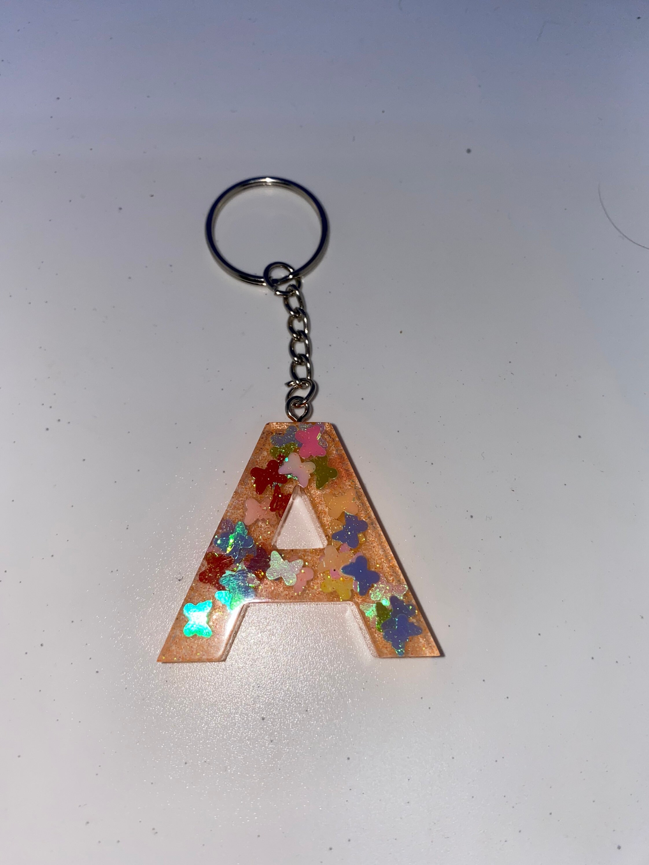 Alphabet keychain Etsy