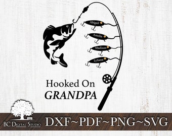 Download Dad Fishing Svg Etsy