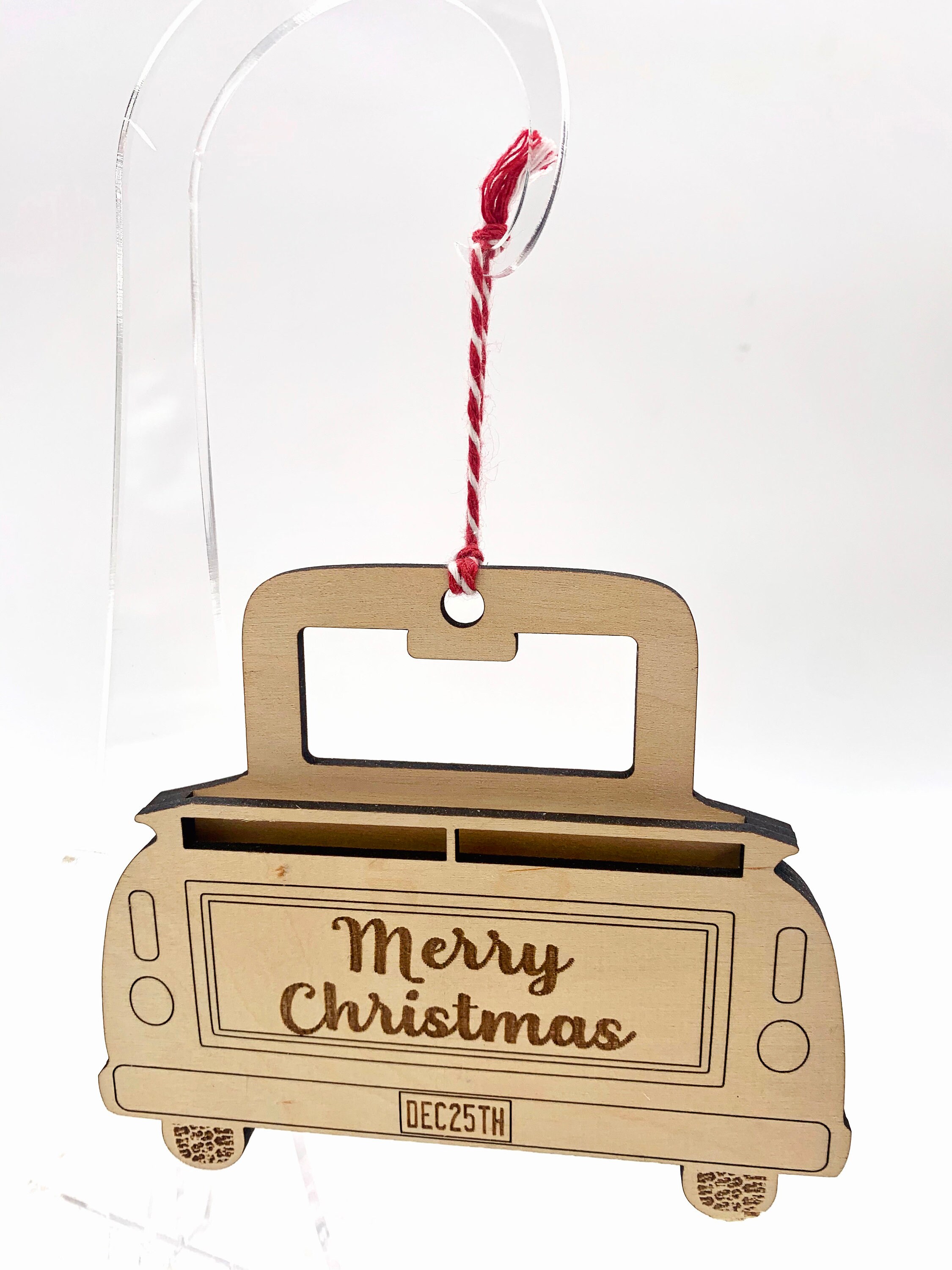 Vintage Truck Gift Card Holder SVG Gift Card Holder Svg Etsy