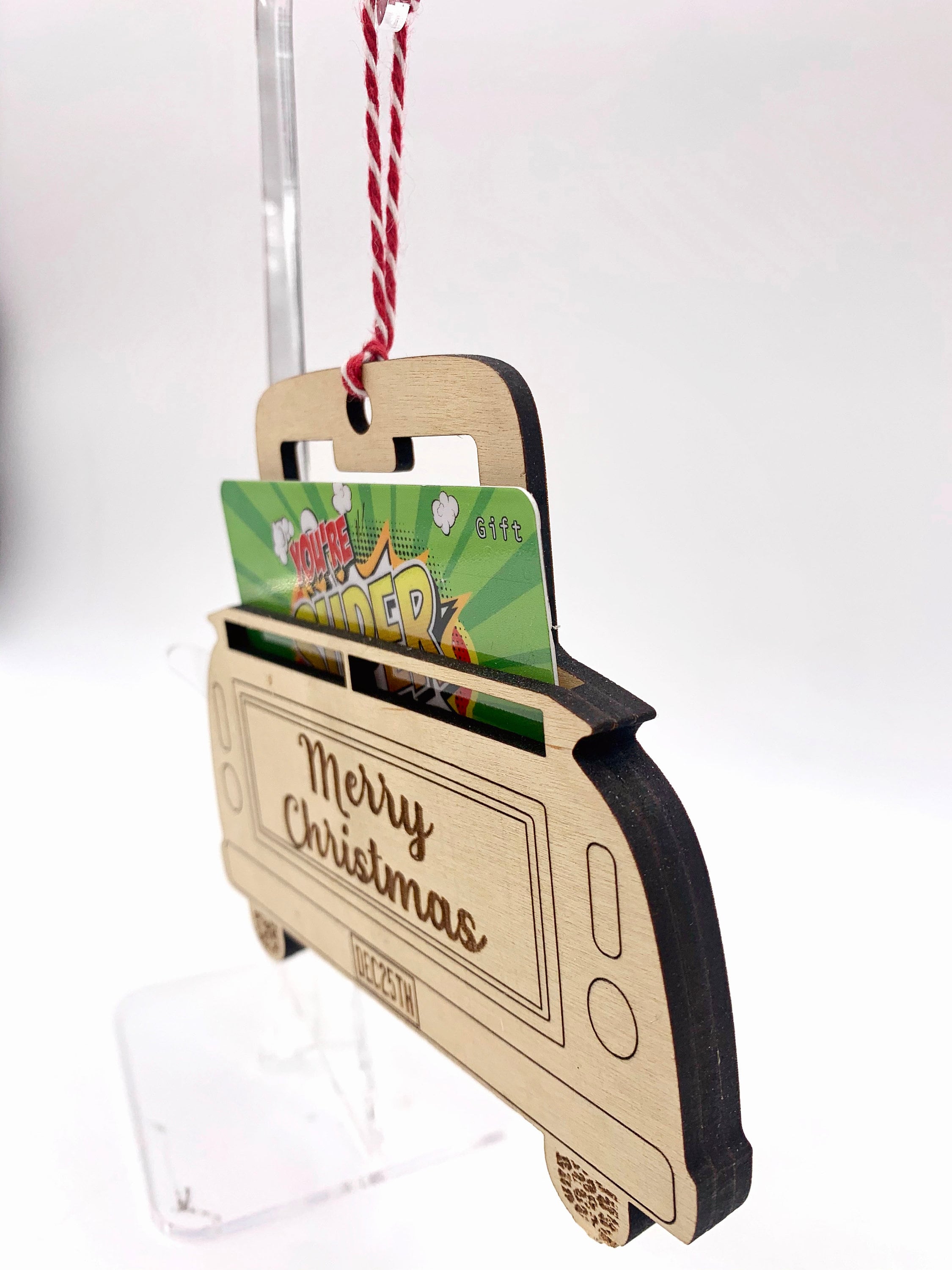 Vintage Truck Gift Card Holder SVG Gift Card Holder Svg Etsy