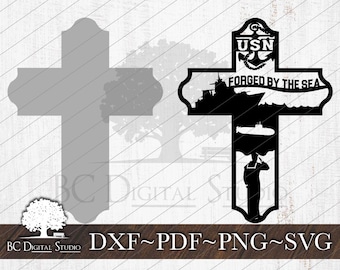 Navy Cross Svg| Military Cross SVG | Navy Seal Cross SVG | Digital File Download | Dxf Pdf Png Svg | Commercial Use