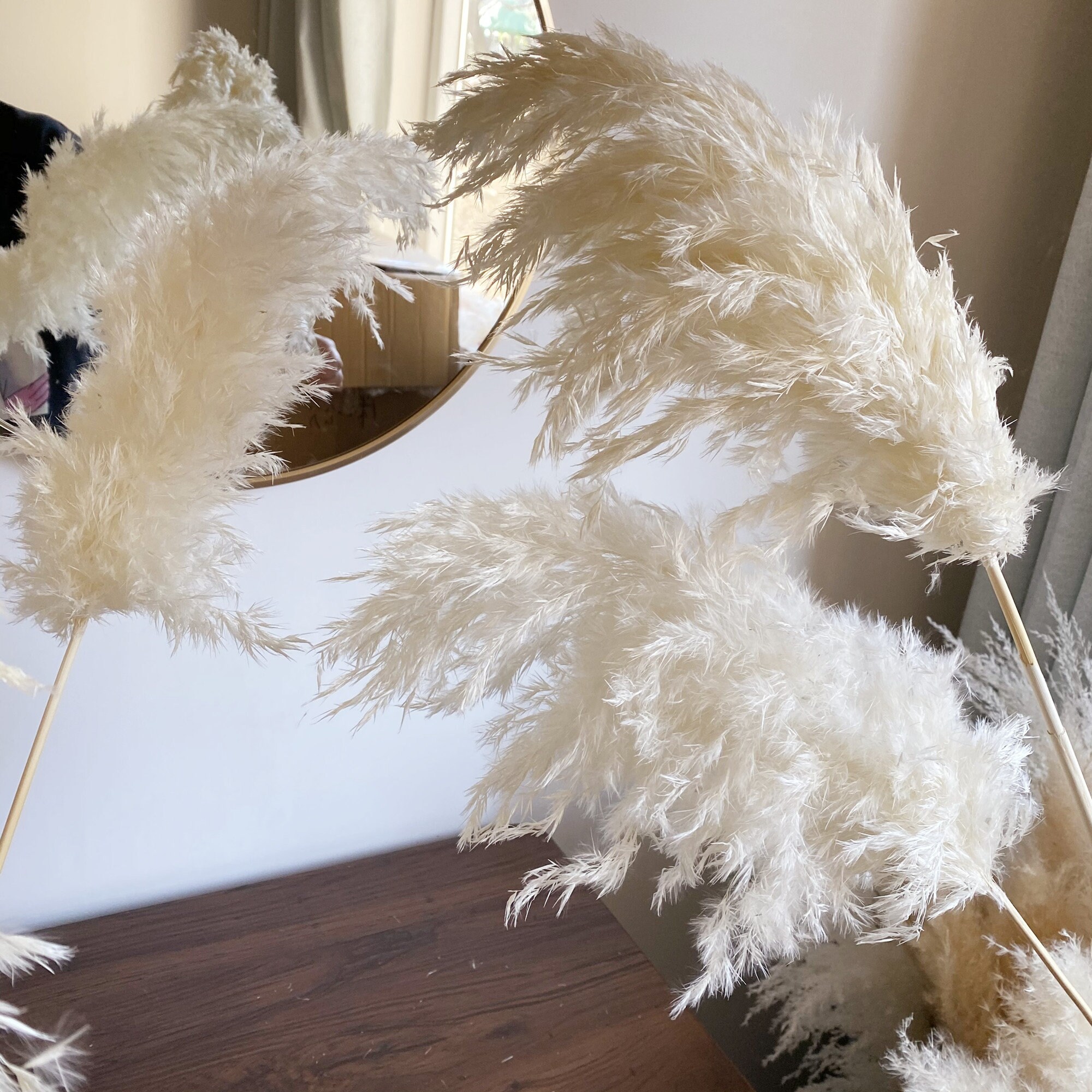 IVORY/ NATURAL Pampas Natural Pampas Grass/ Pampas Bundle/Home Etsy