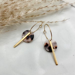 LOLLIPOP // Pair of hoop earrings // Unique
