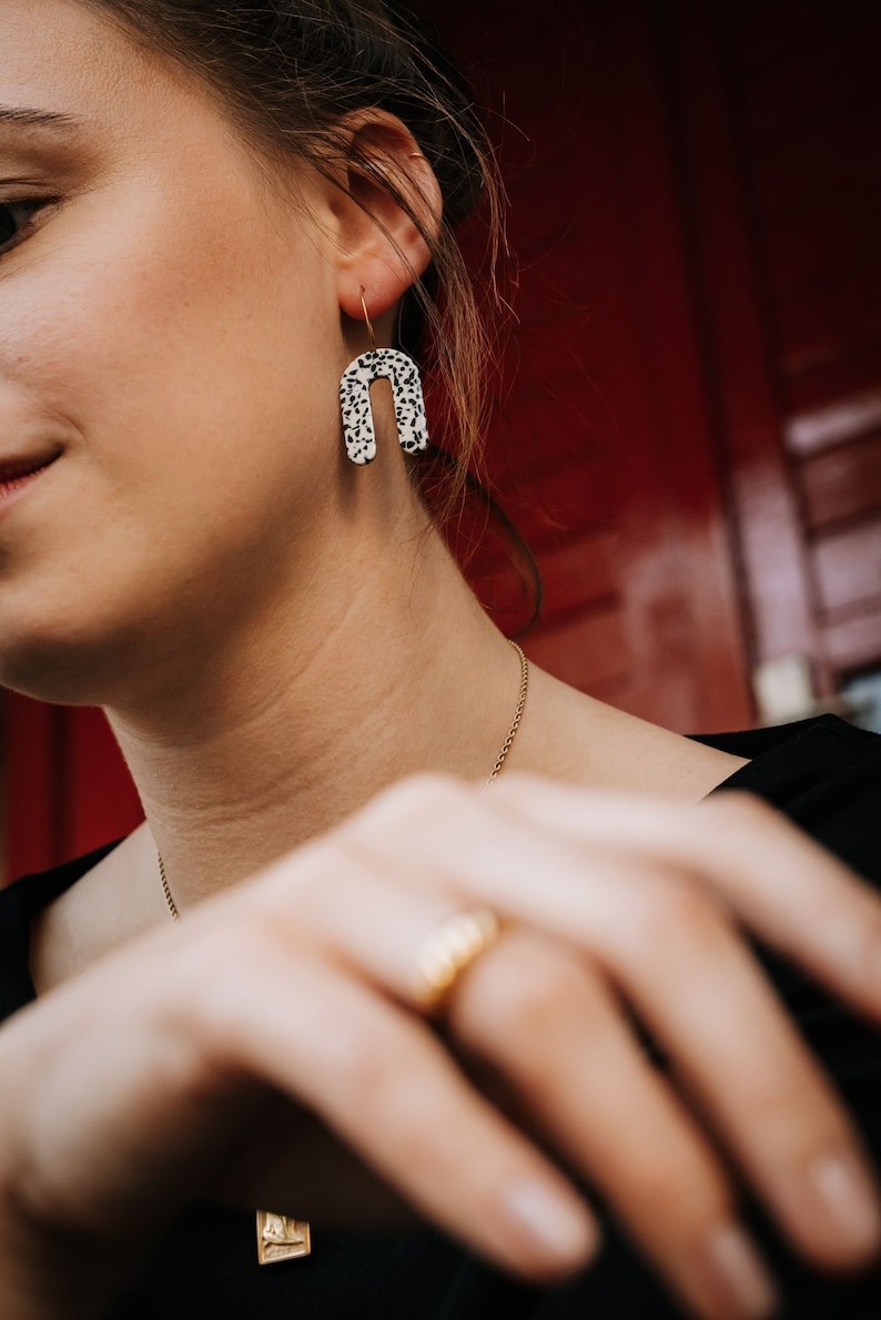 TERRAZZO // Pair of earrings // Unique image 9