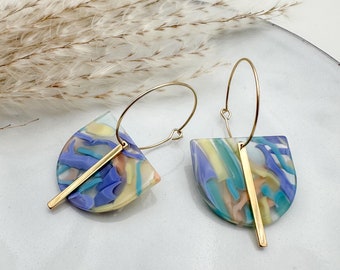 TERRAZZO // Pair of earrings // Unique