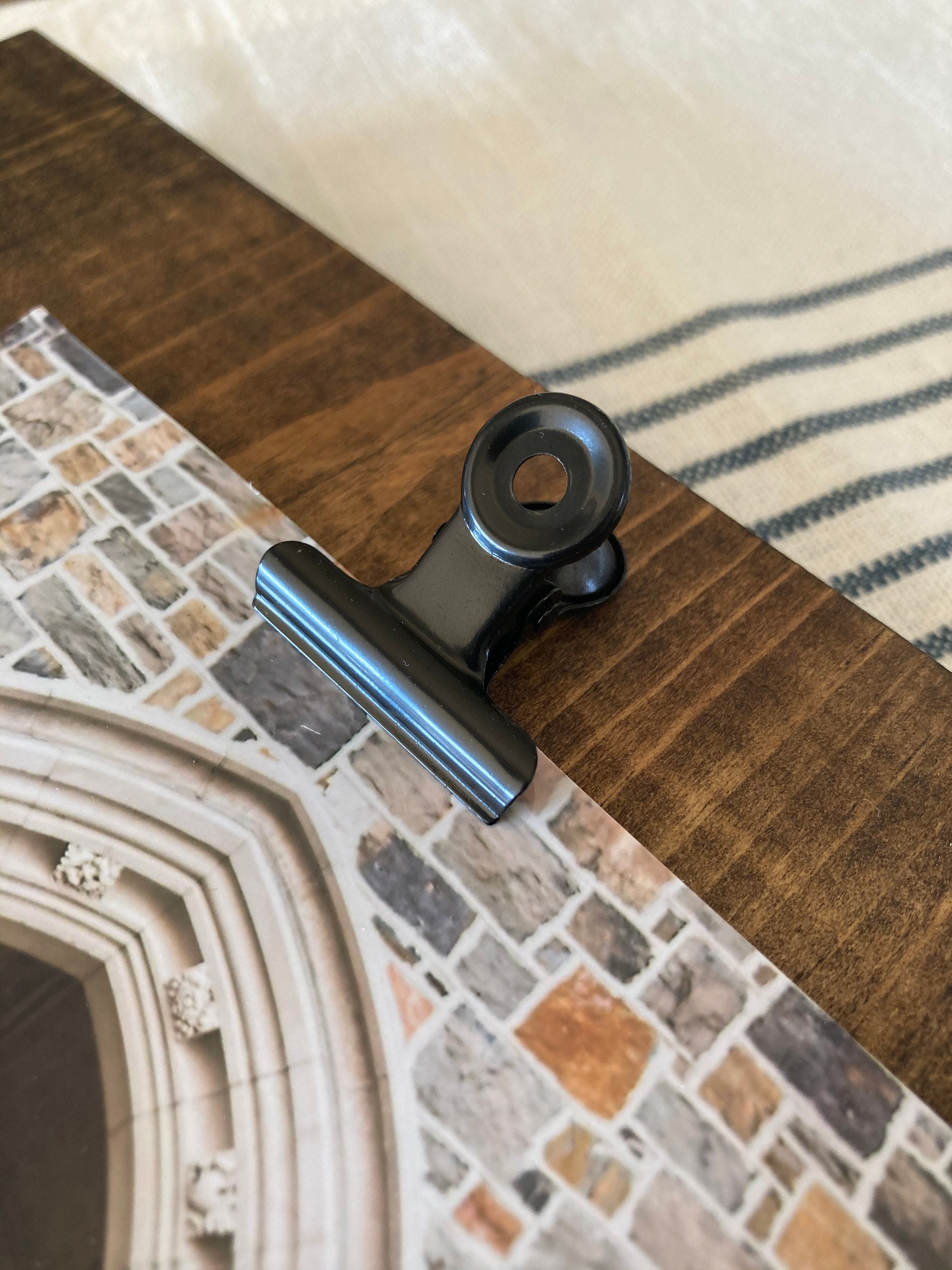 Wood Clip Frame Clipboard Frame Picture Frame Farmhouse Etsy