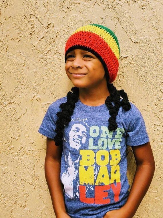 Rasta Hat With Dreads Baby Rasta Dreadlocks Hat for Newborns | Etsy