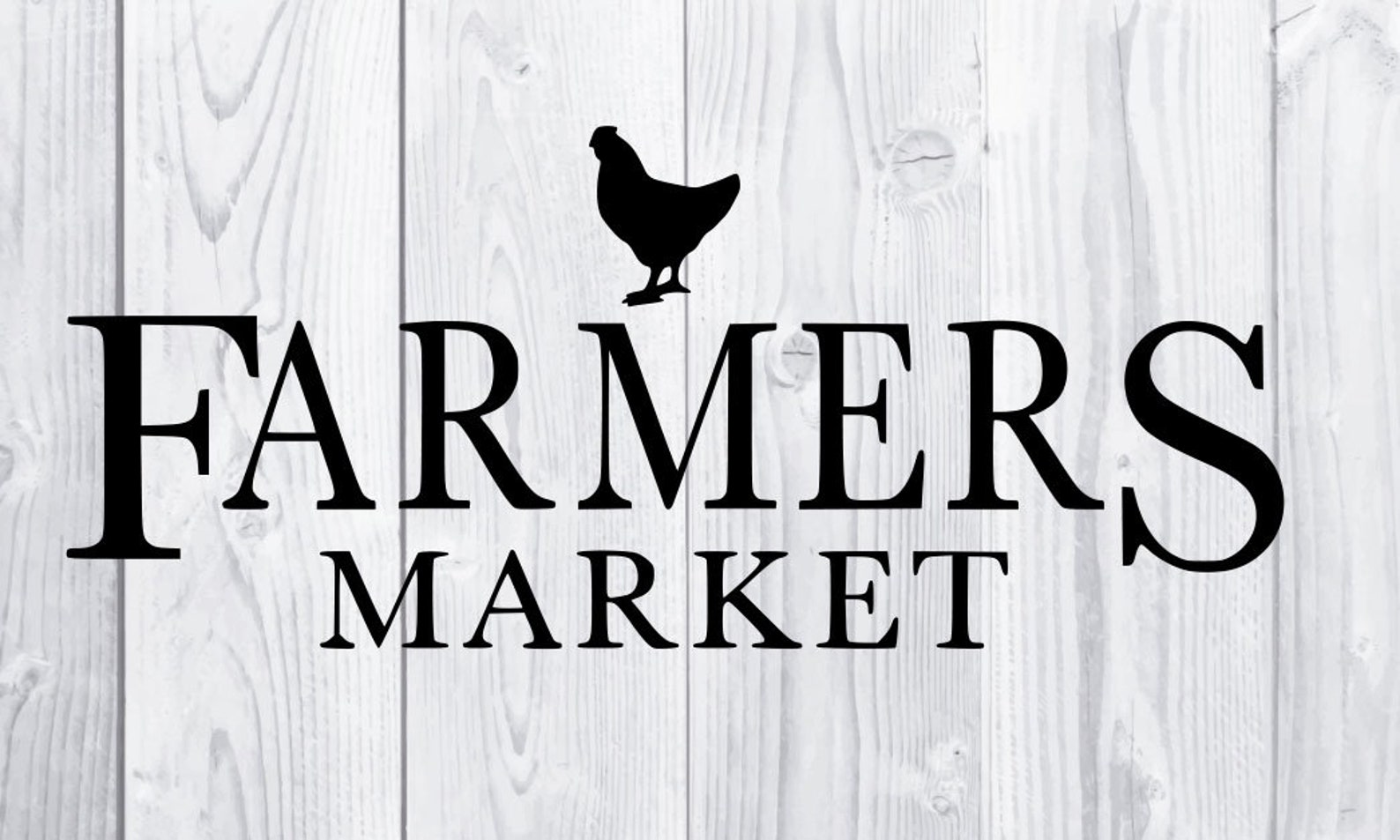 Farmers Market Decal Farmers Market Sticker Custom Decal Etsy