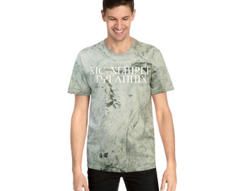 Unisex Tie-Dye Latin Phrase T-Shirt | SIC SEMPER TYRANNIS