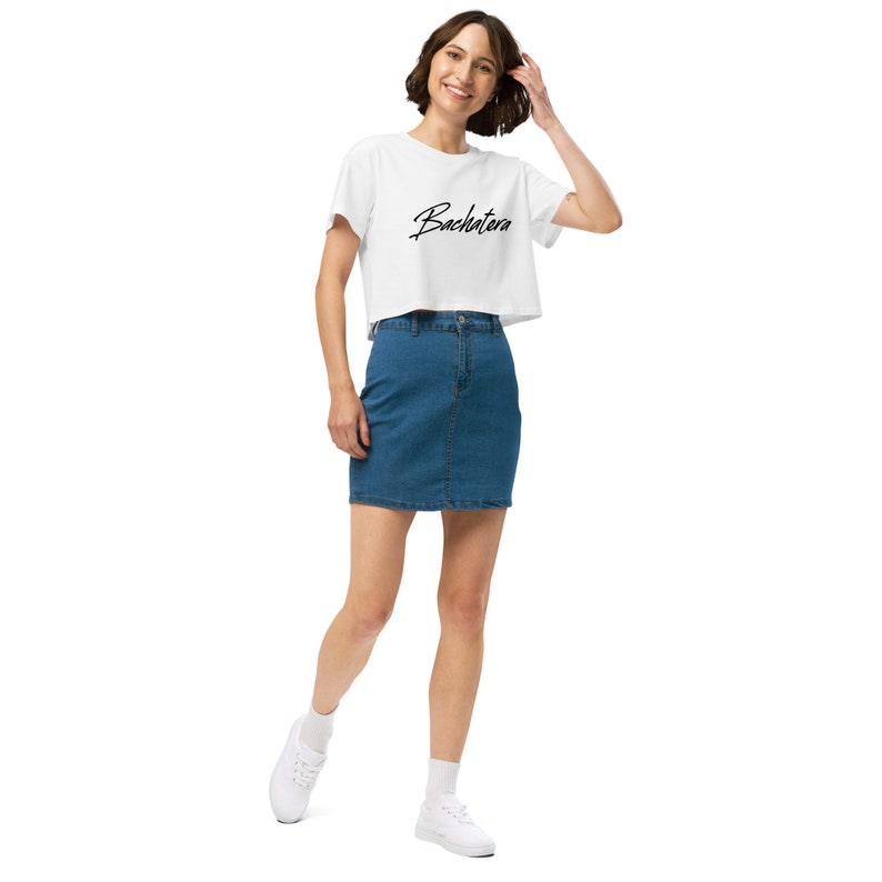 Women’s crop top bachata dancer bachatera latin dance apparel dancer baila sbk salse kizomba salsera kizombera bachatero