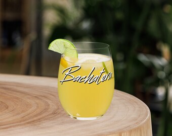 Bachatera Stemless wine glass SBK Bachata Dancer