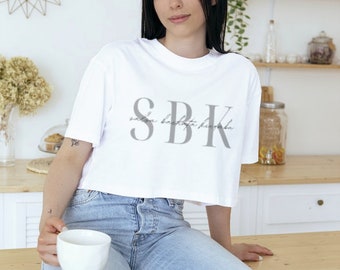 SBK Salsa Bachata Kizomba Champion Women's Heritage Cropped T-Shirt