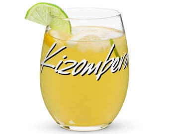 Kizombera Stemless wine glass SBK Kizomba dancer