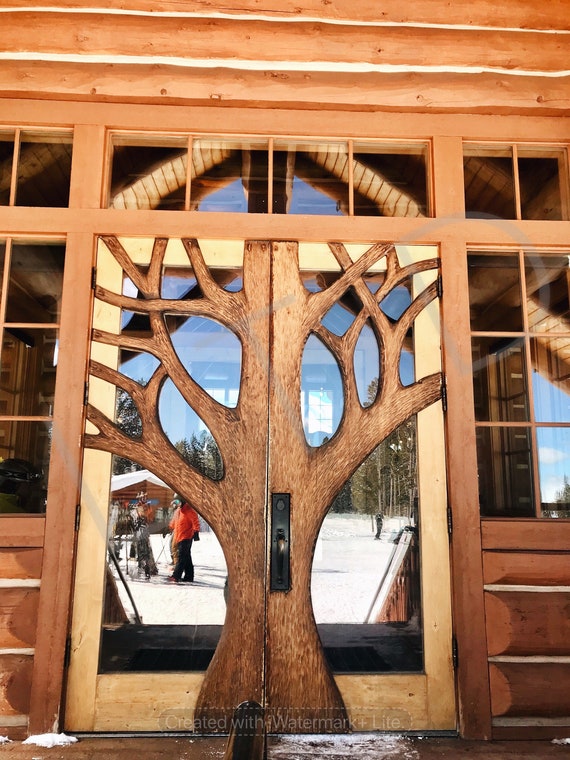 Digital Download Big Tree Door from Big Sky, Montana