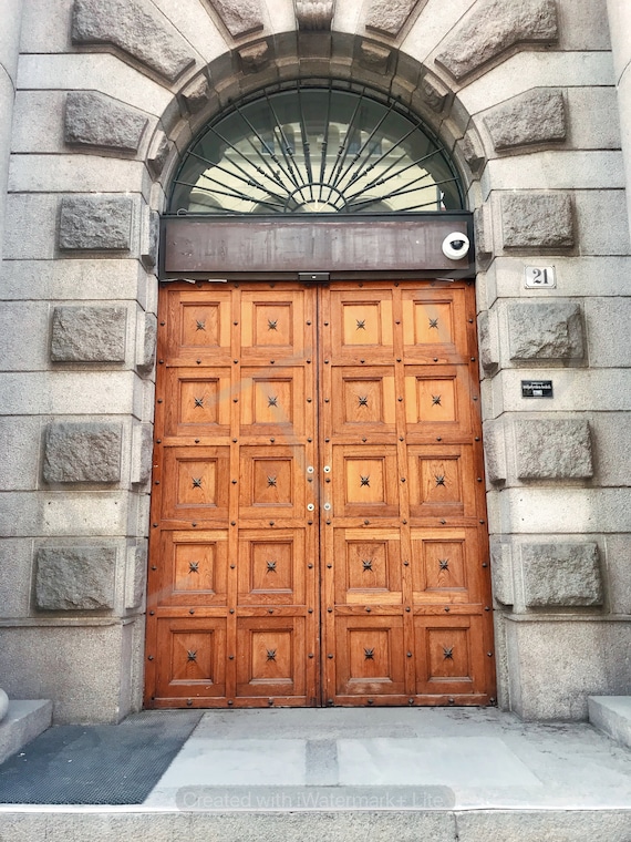 Wood Door from Oslo, Norway