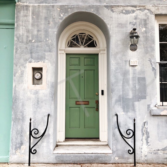 Digital Download Green/Gray Door from Charleston