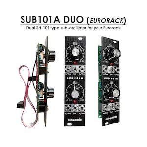 SUB101A Duo (oscillateur secondaire double SH-101 Eurorack entièrement intégré)